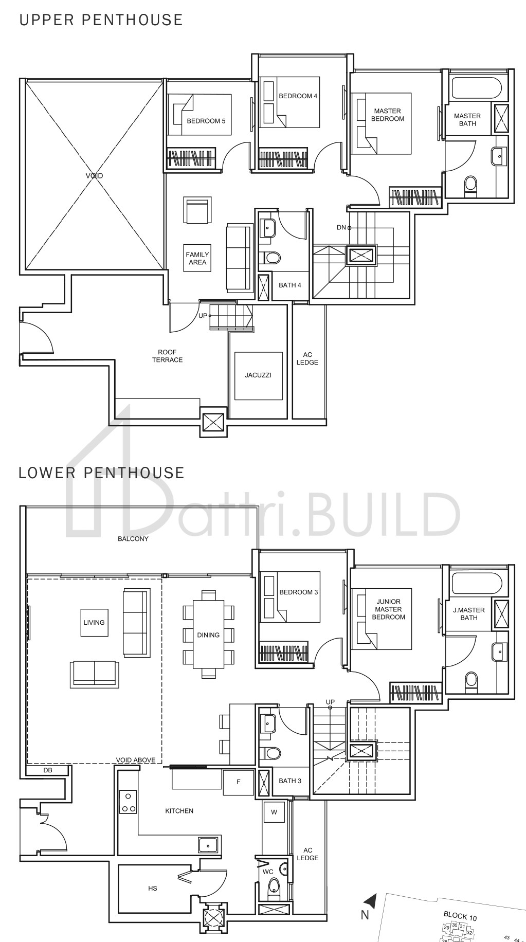 THE GLADES P8 floorplan (watermarked)