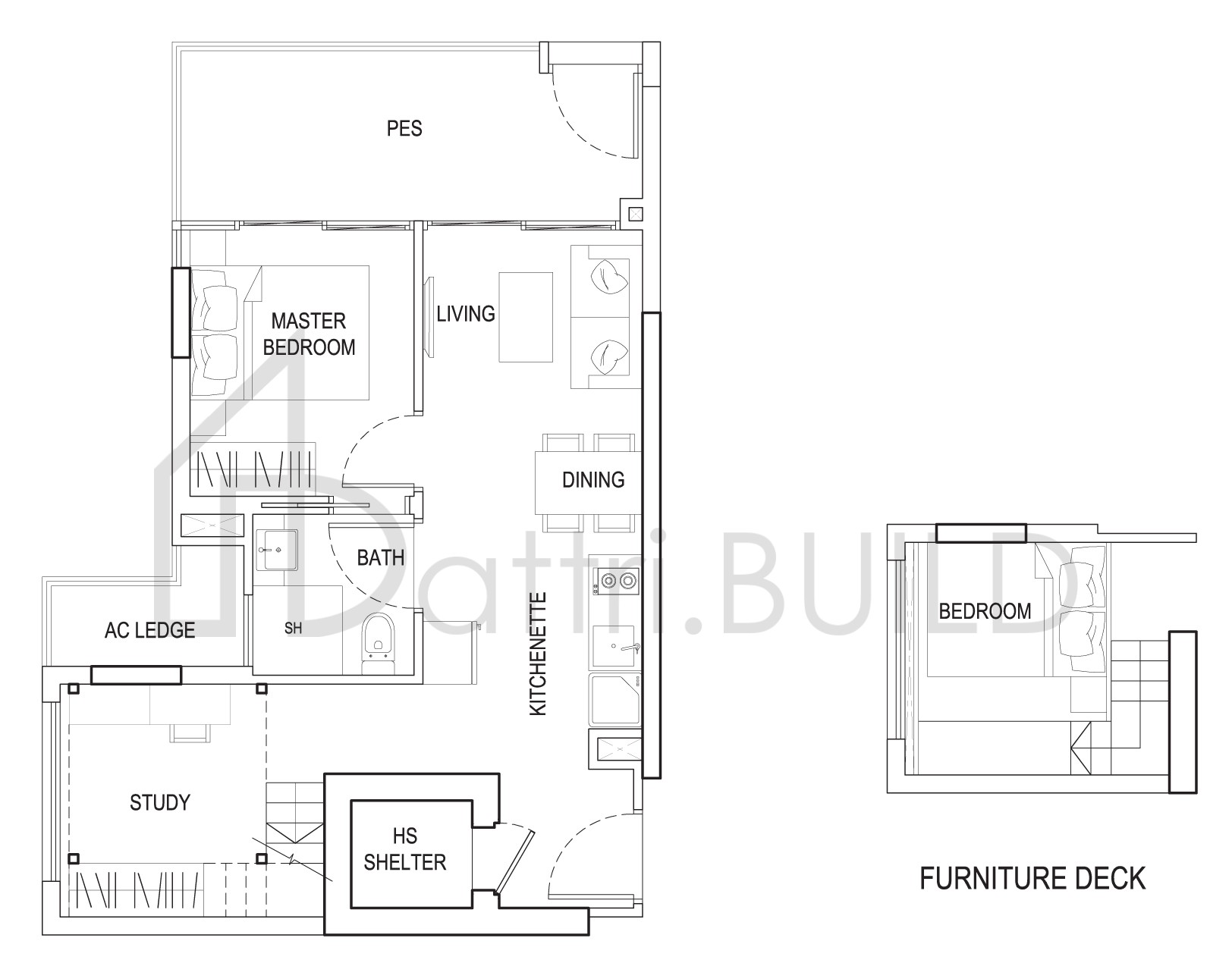 URBAN VISTA 2C2 floorplan (watermarked)