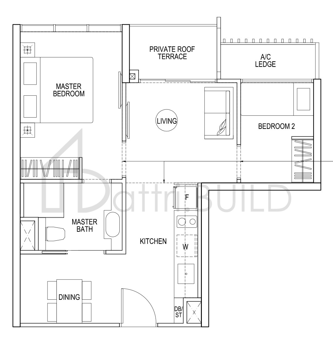 THE POIZ RESIDENCES U B1 floorplan (watermarked)