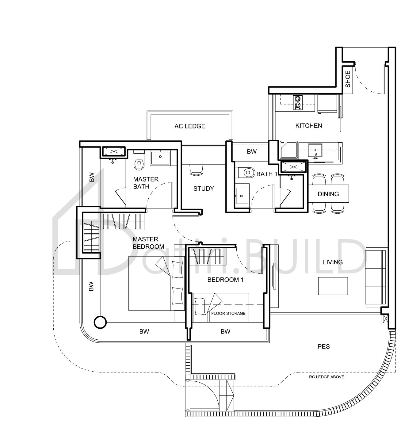 NV RESIDENCES B2c(p) floorplan (watermarked)