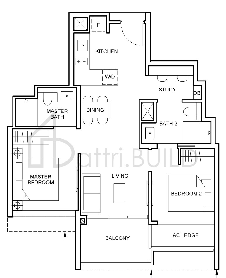 FORETT AT BUKIT TIMAH BS4 floorplan (watermarked)