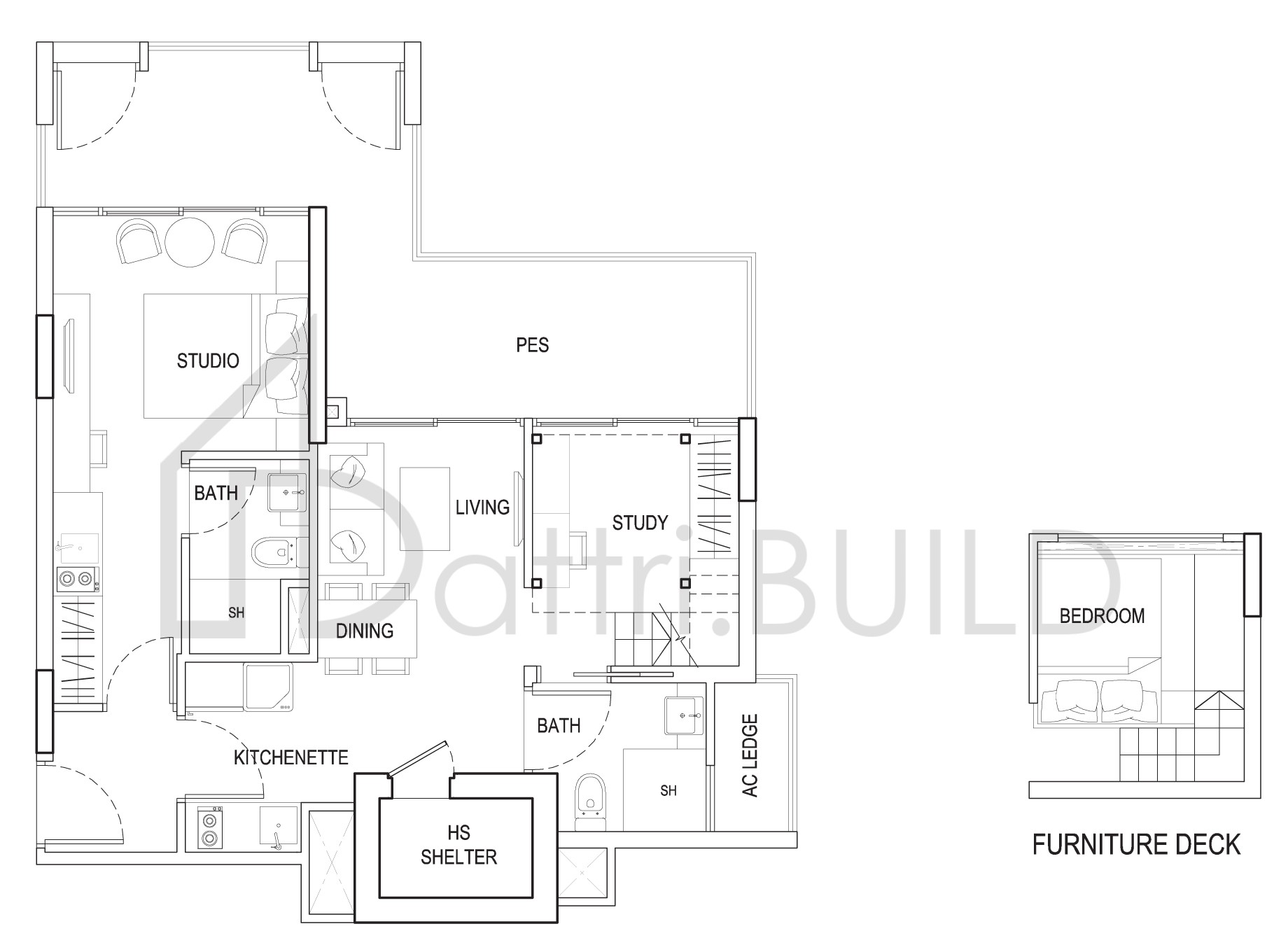 URBAN VISTA 6B2 floorplan (watermarked)