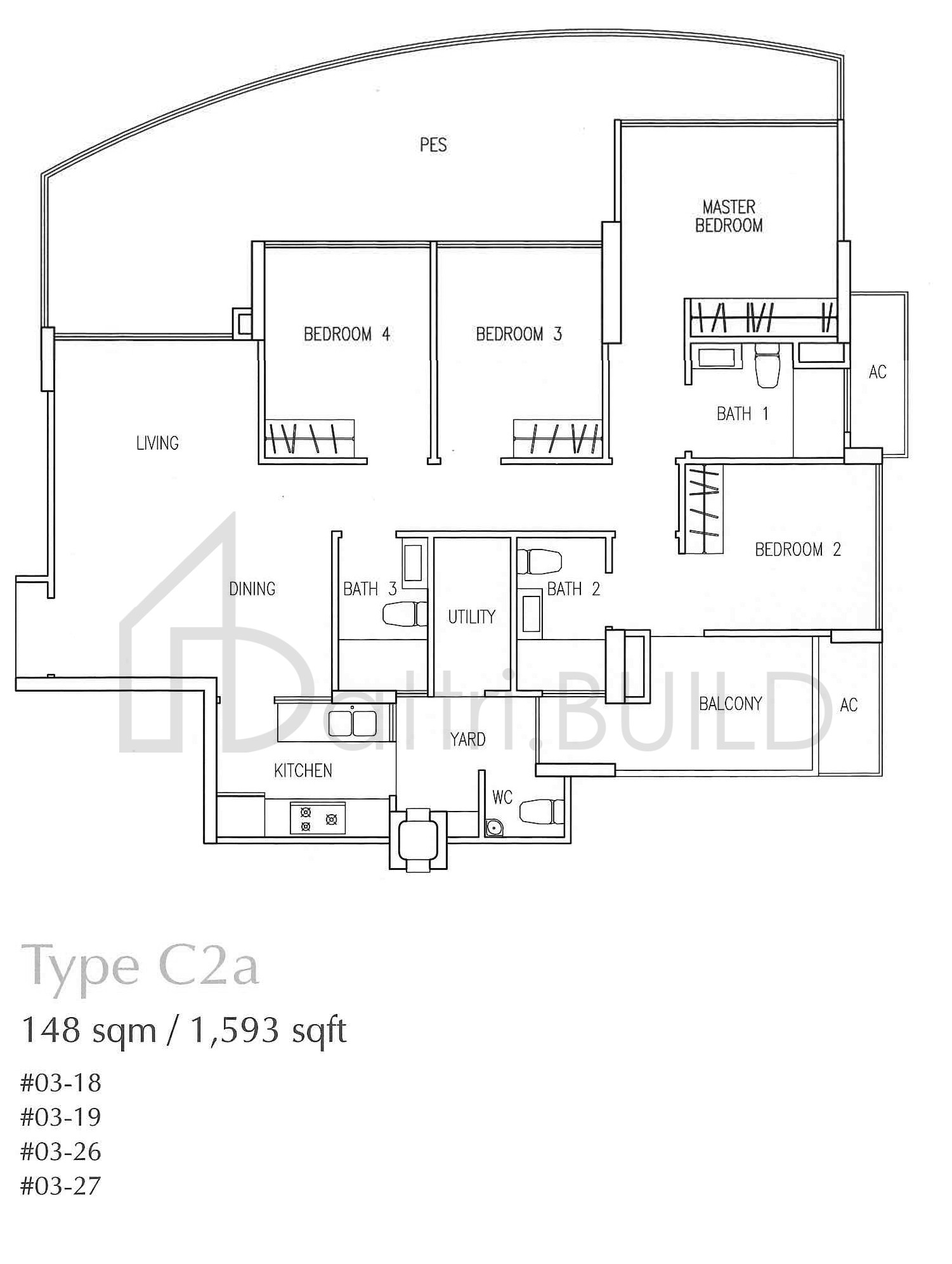 THE TAMPINES TRILLIANT C2a floorplan (watermarked)