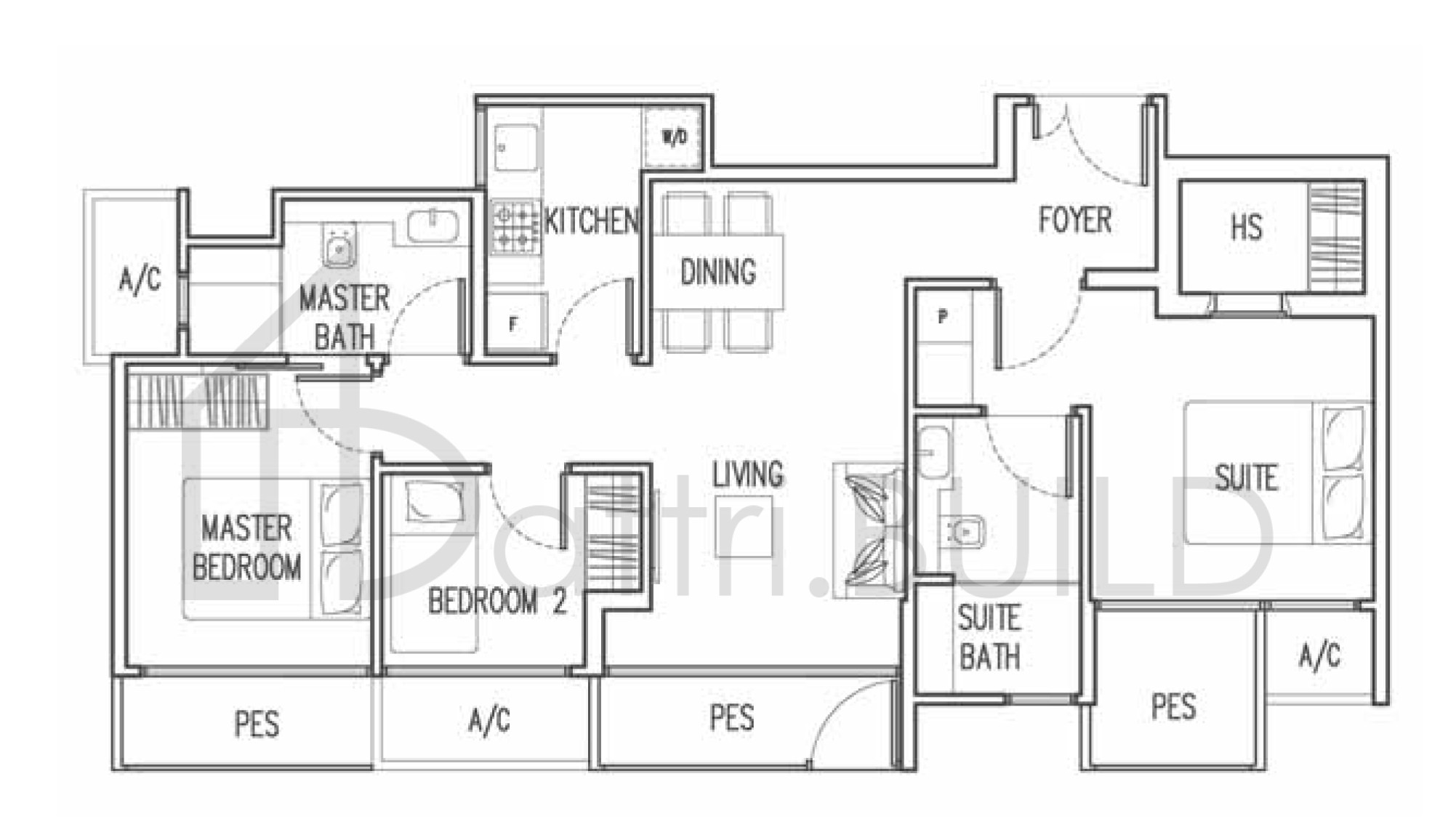 TRILIVE C2-G floorplan (watermarked)
