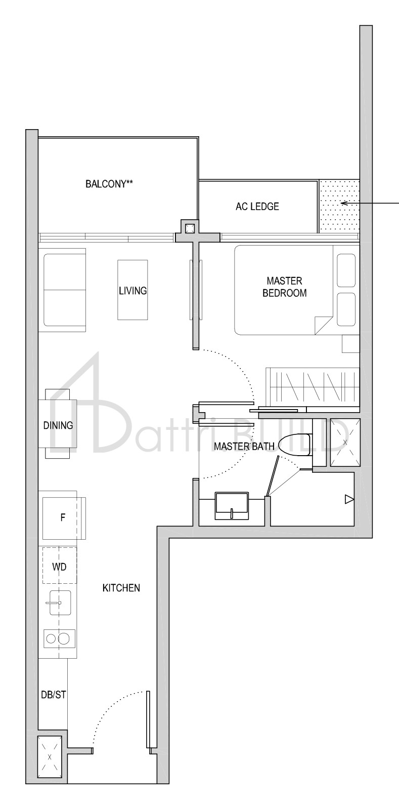 AFFINITY AT SERANGOON A1 floorplan (watermarked)
