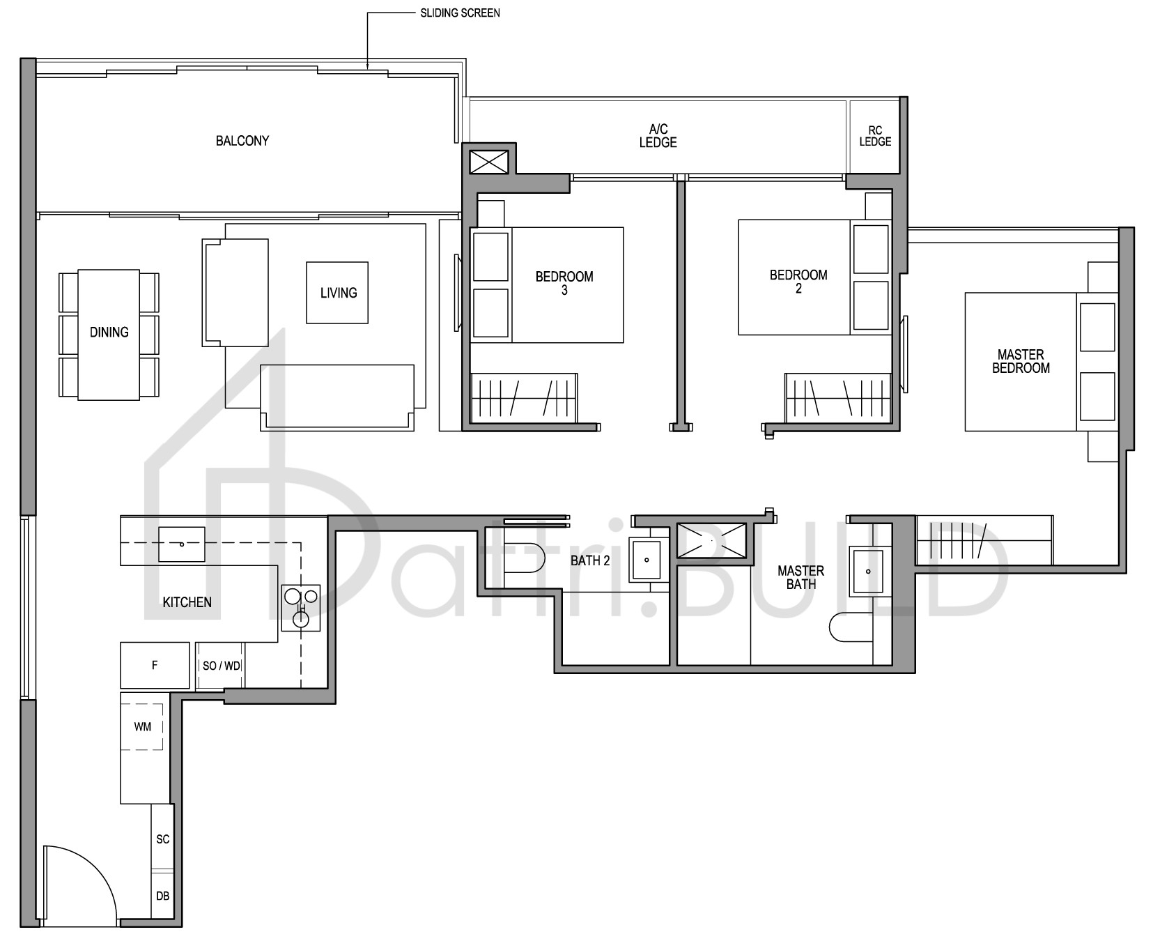 MARTIN MODERN C3-R floorplan (watermarked)