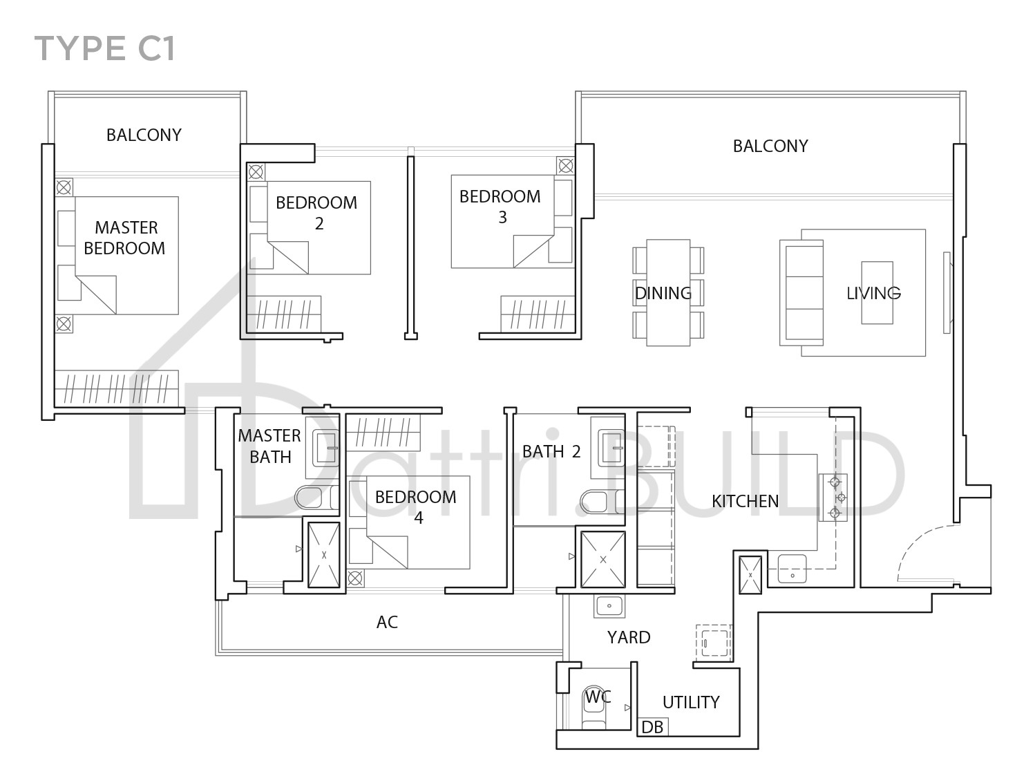 THE VALES C1 floorplan (watermarked)