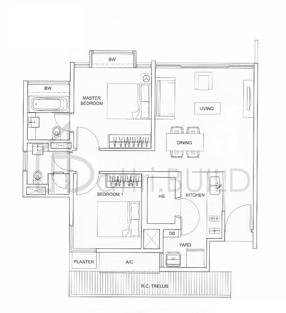 BOTANNIA A1-4 floorplan (watermarked)