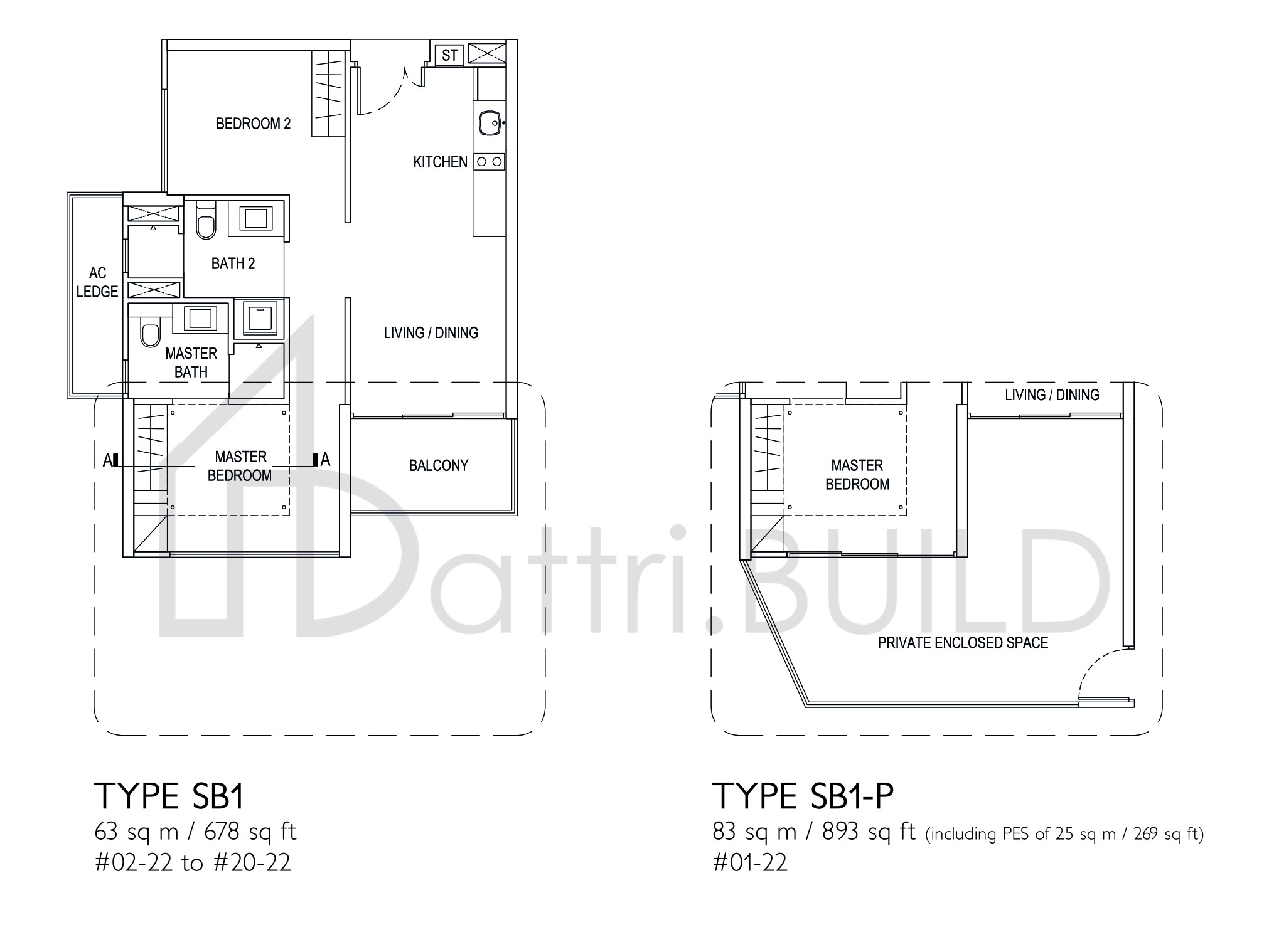 J GATEWAY SB1-P floorplan (watermarked)