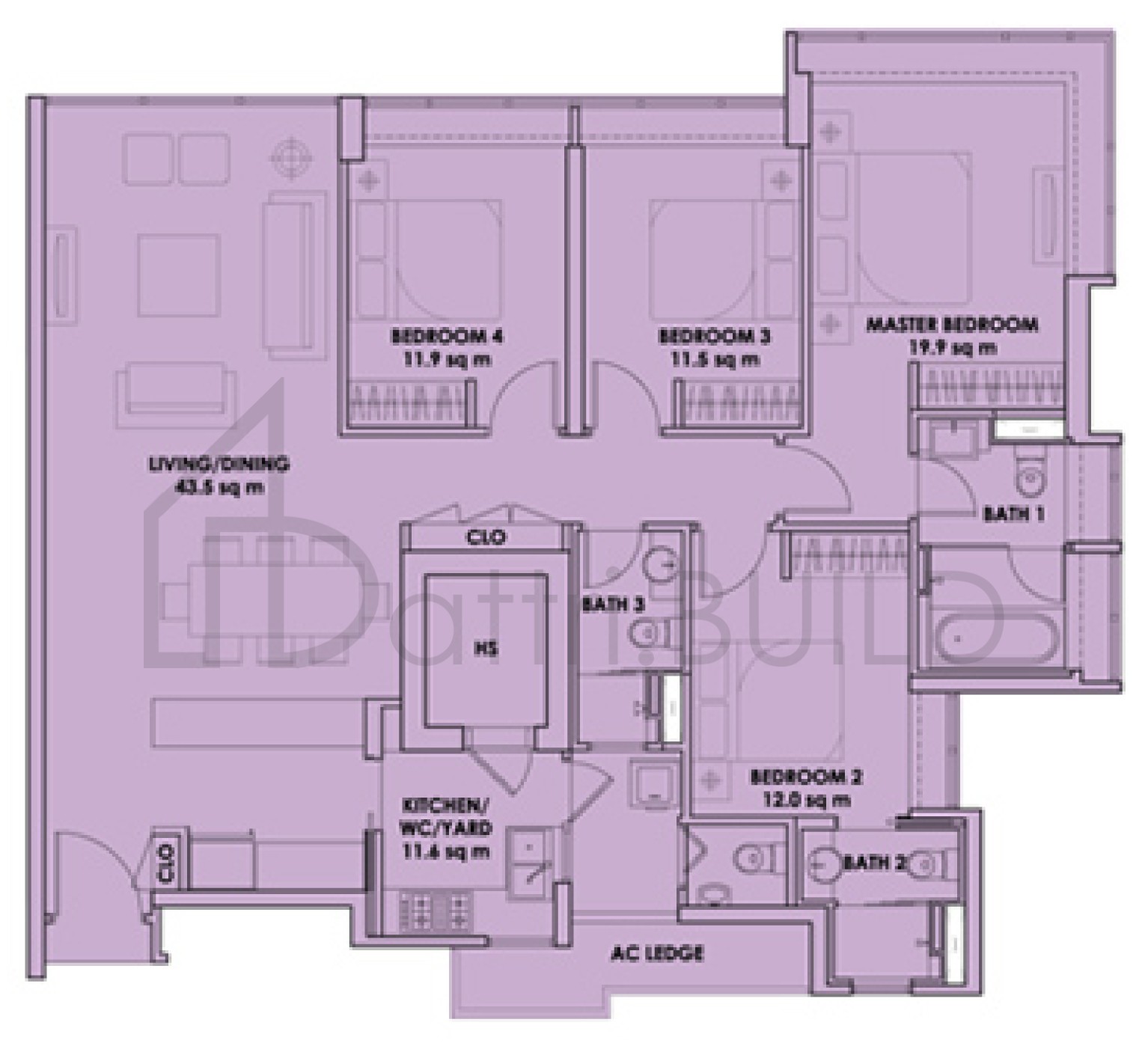 CITY SQUARE RESIDENCES D3 floorplan (watermarked)