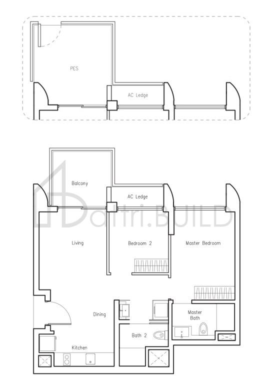 LAKEVILLE B2-P floorplan (watermarked)