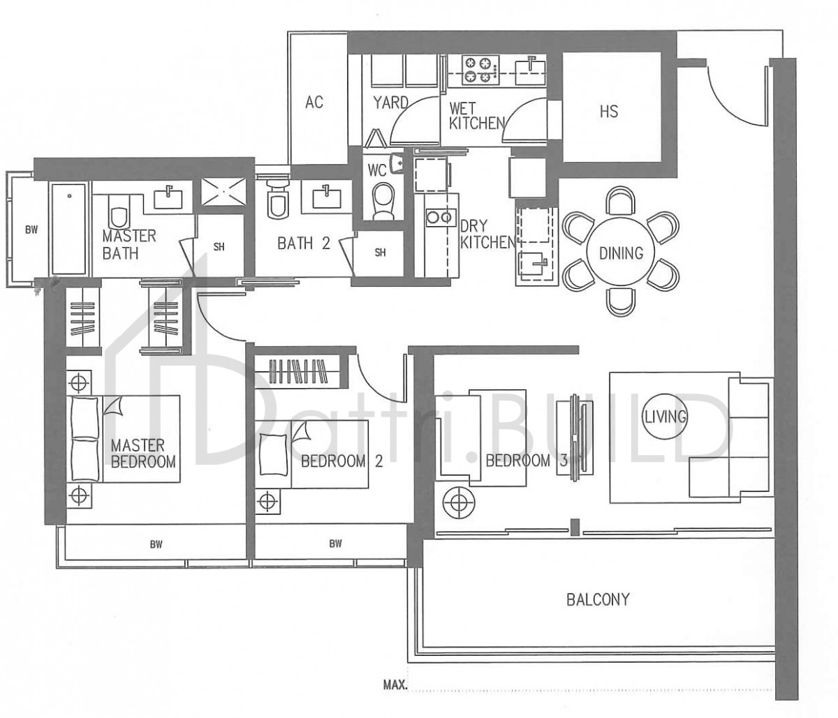 CONCOURSE SKYLINE C-a floorplan (watermarked)