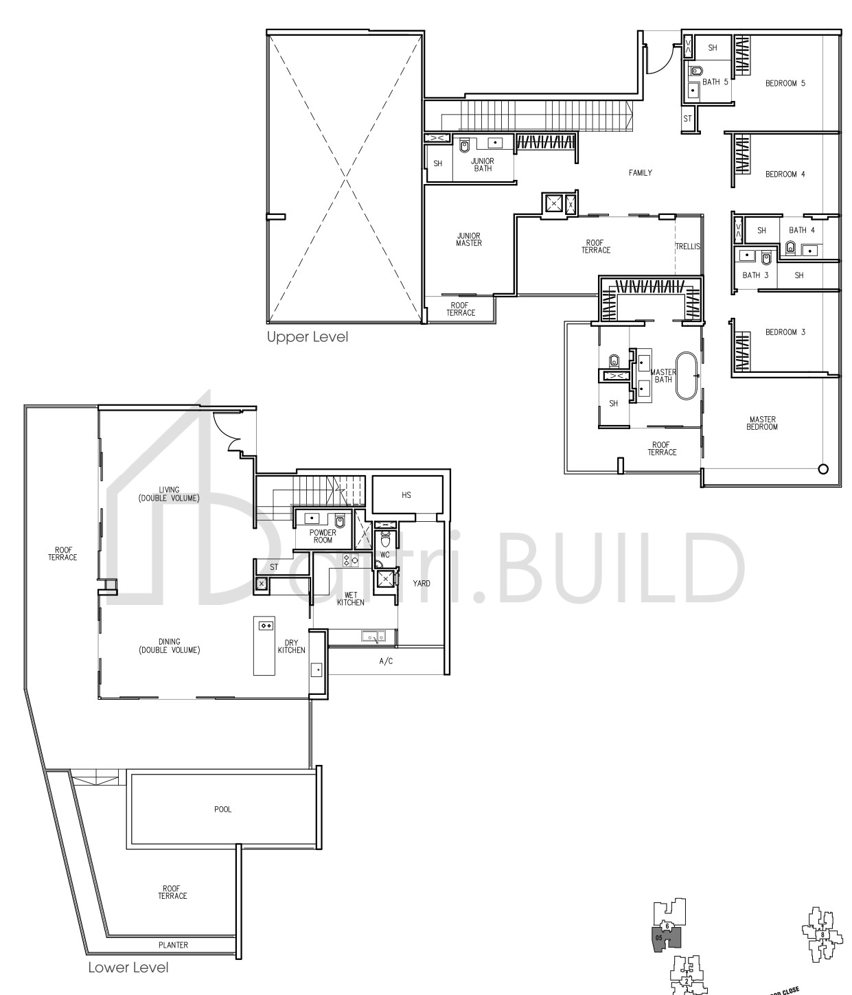 THE TRIZON PH5 floorplan (watermarked)