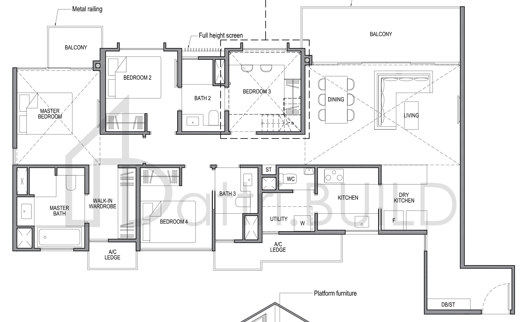 PARK COLONIAL 4D2-PH floorplan (watermarked)