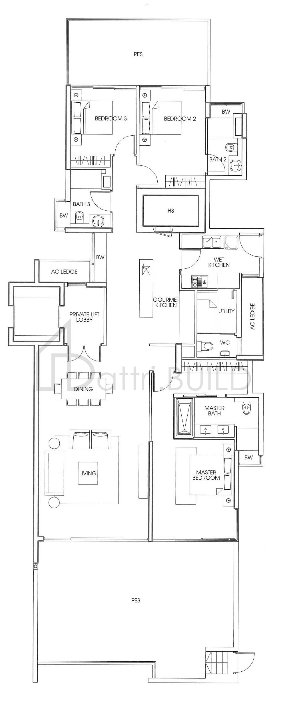 THE ORANGE GROVE A3g floorplan (watermarked)