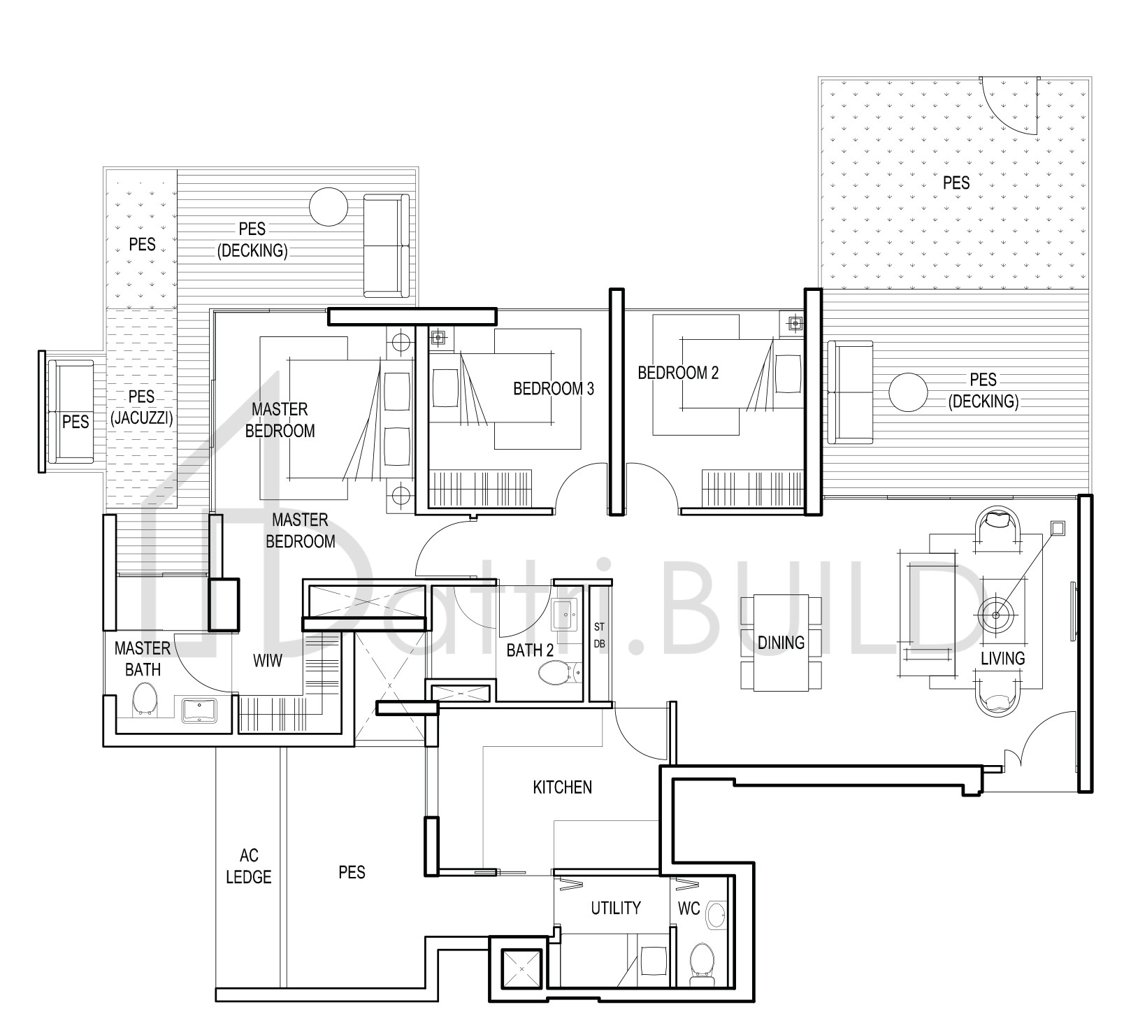 FORESQUE RESIDENCES C13 floorplan (watermarked)