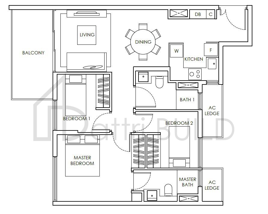 HIGHLINE RESIDENCES Cc1 floorplan (watermarked)