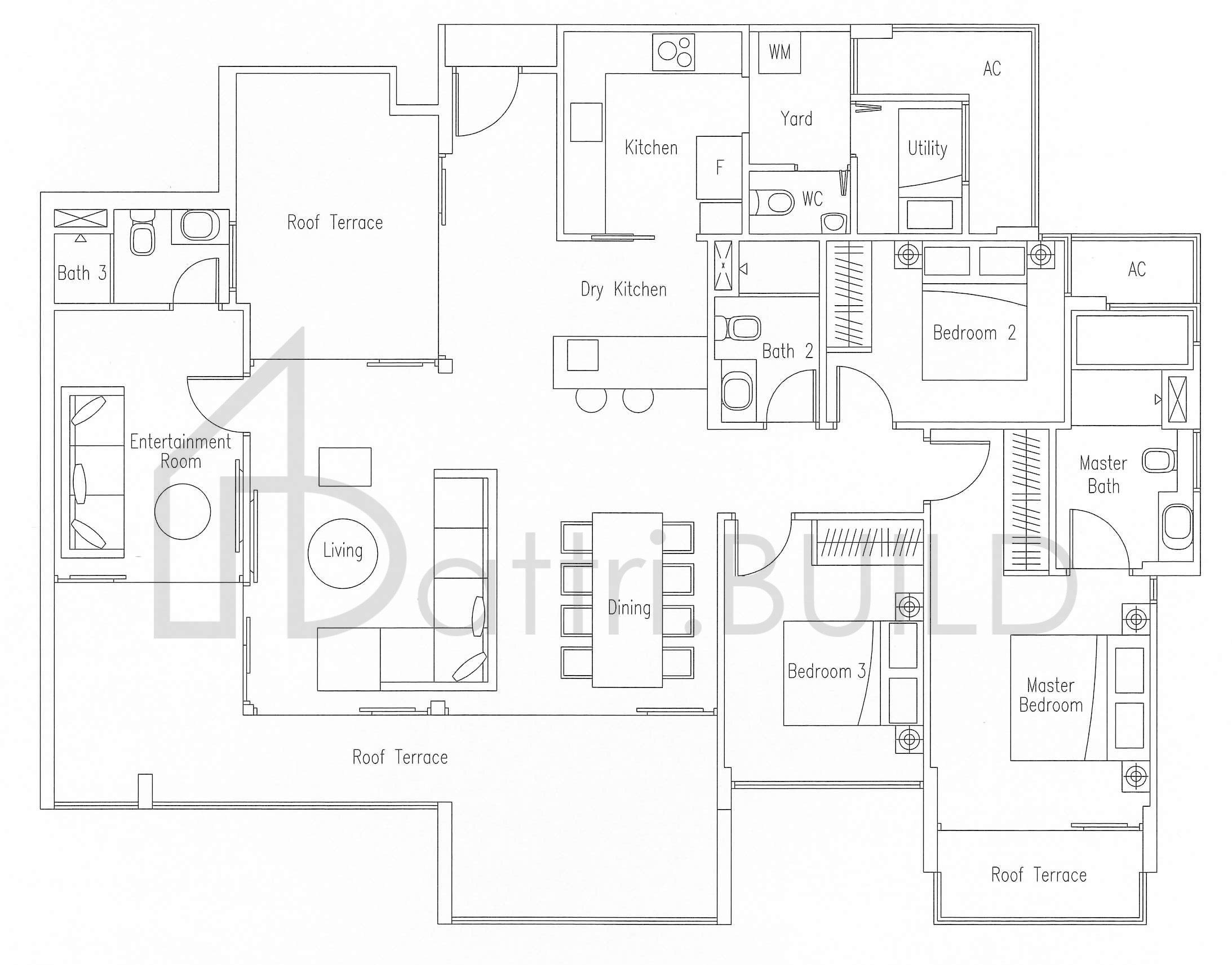 WATERSCAPE AT CAVENAGH PH11 floorplan (watermarked)
