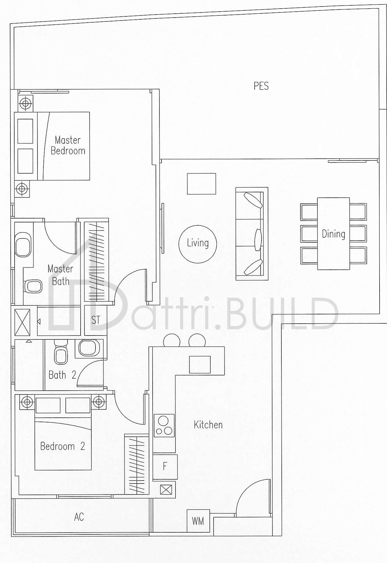 WATERSCAPE AT CAVENAGH B1-G floorplan (watermarked)