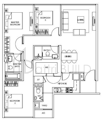WILKIE STUDIO C6 floorplan (watermarked)