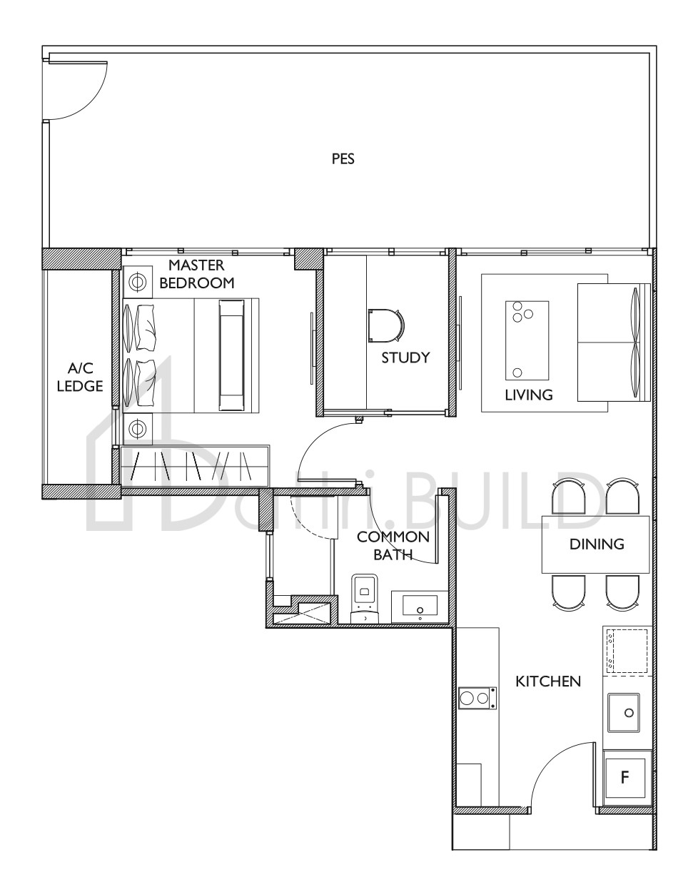 1919 AZ2 floorplan (watermarked)