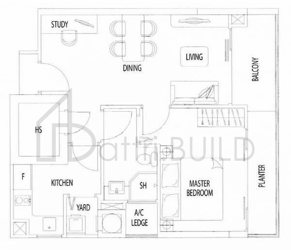 THE SERENNIA E floorplan (watermarked)