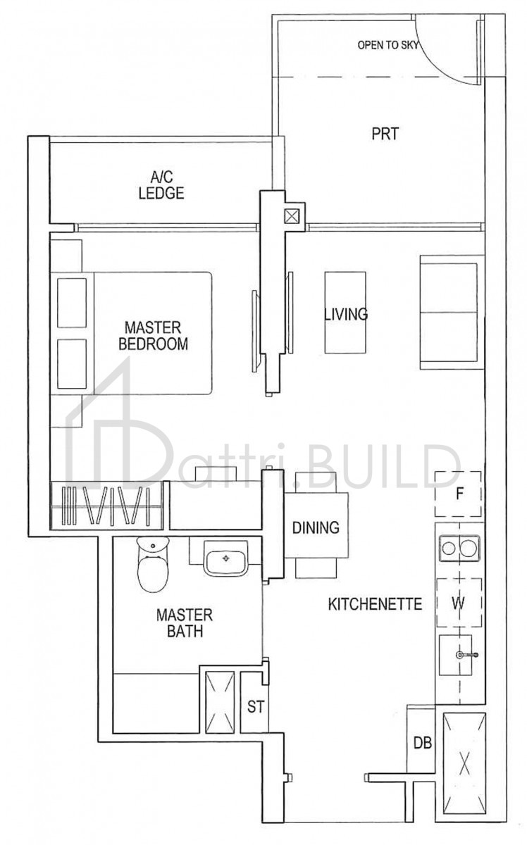 PARC RIVIERA A2-P floorplan (watermarked)