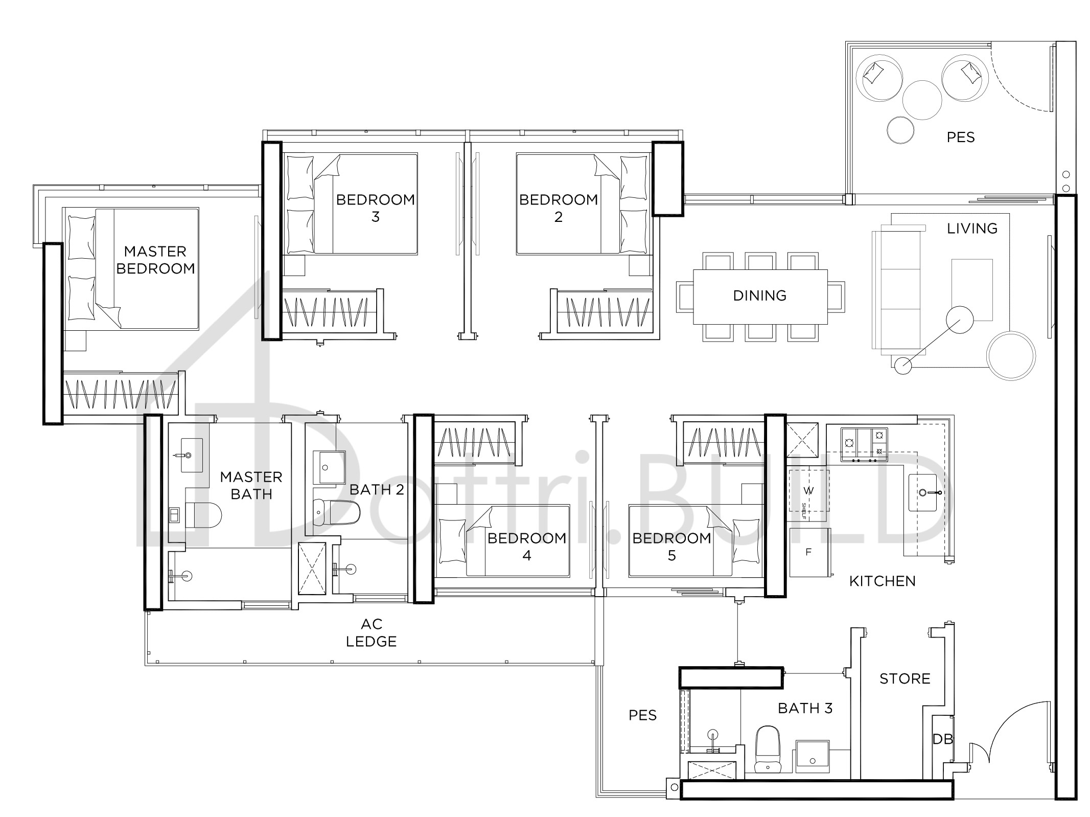 GEM RESIDENCES E1p floorplan (watermarked)