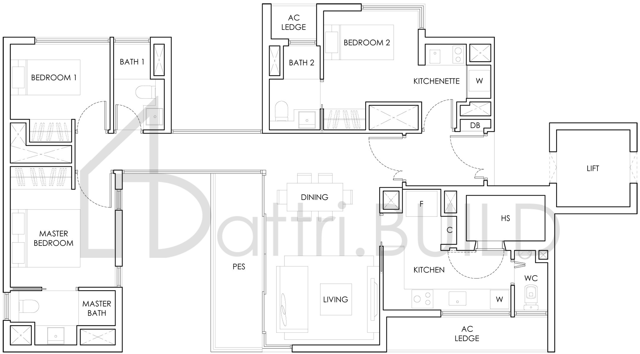 HIGHLINE RESIDENCES cd1p floorplan (watermarked)