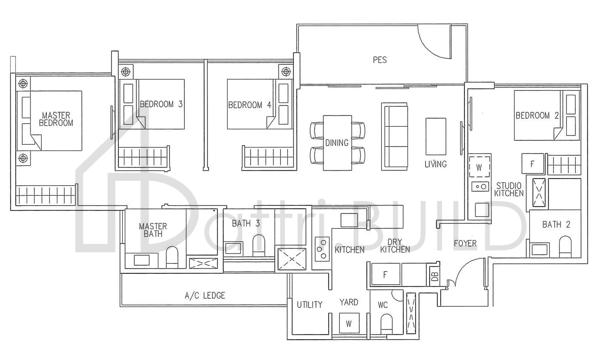 ECOPOLITAN D4P(DK) floorplan (watermarked)