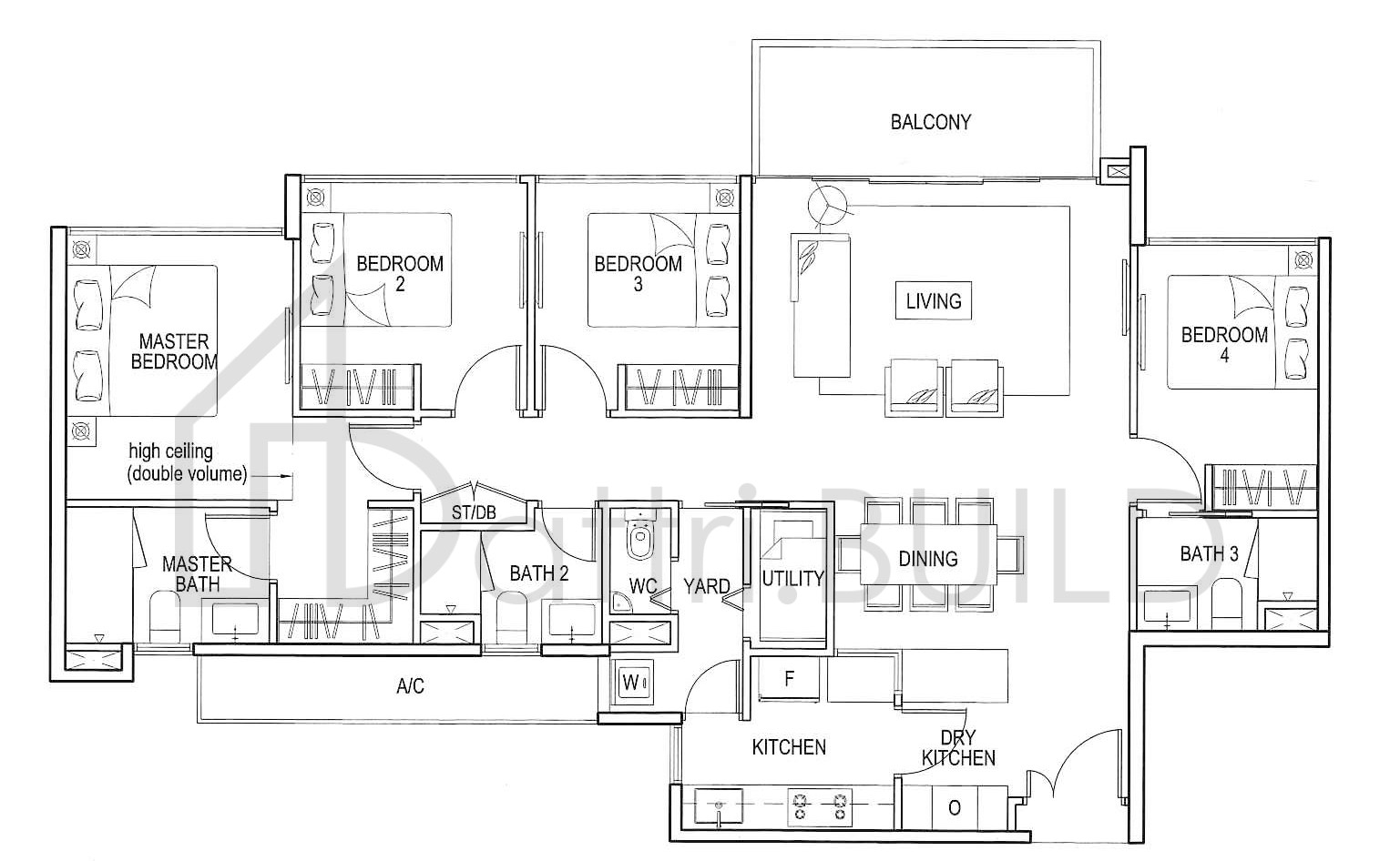 BLOSSOM RESIDENCES C2b1 floorplan (watermarked)