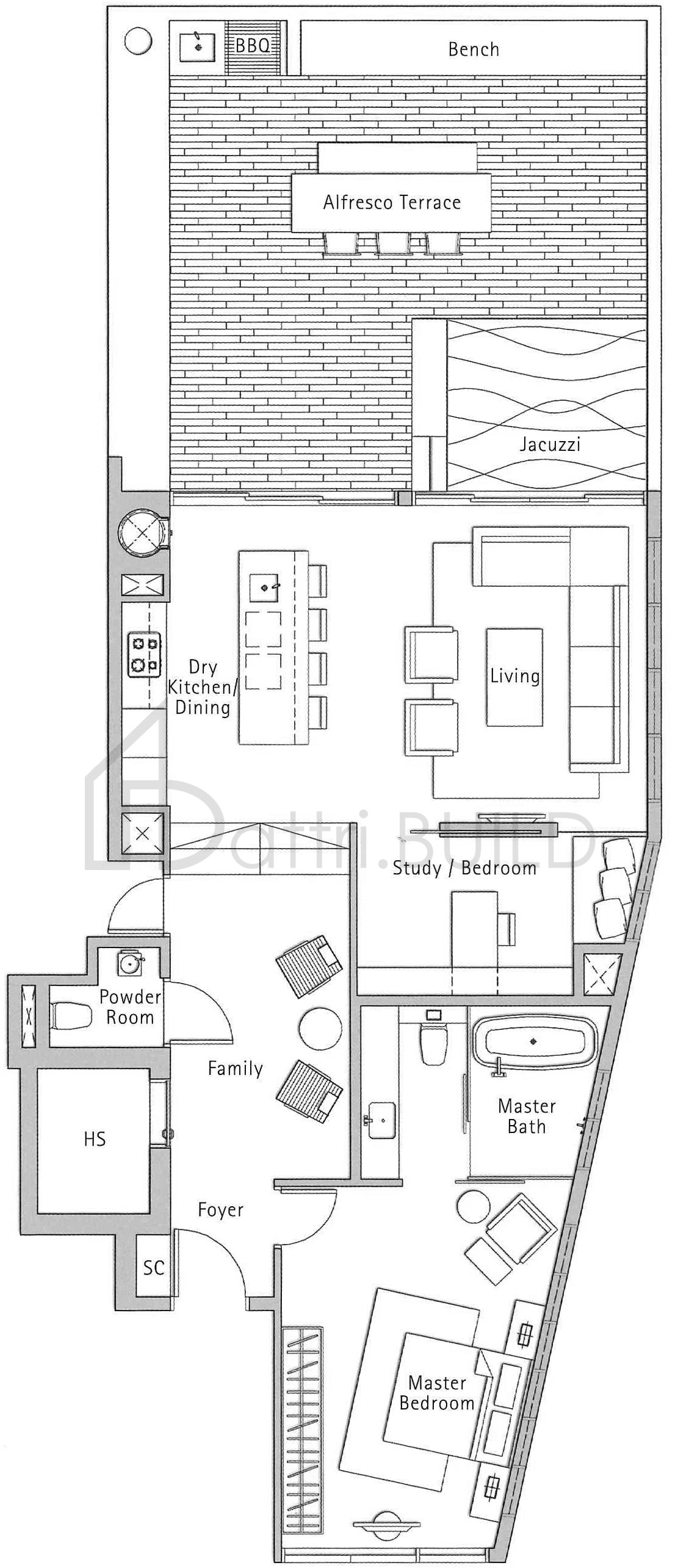 THE HOLLAND COLLECTION A floorplan (watermarked)