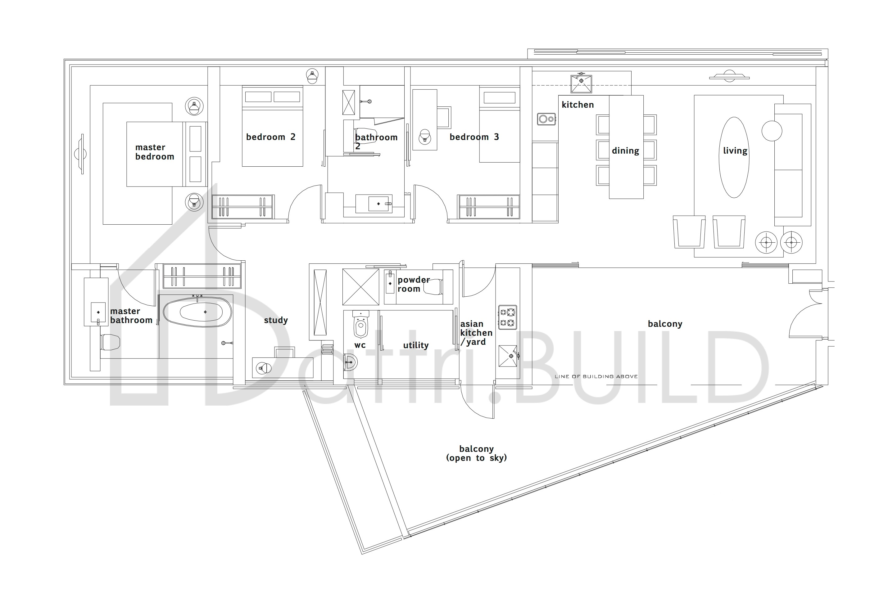 OUE TWIN PEAKS Tower 2, C4 floorplan (watermarked)