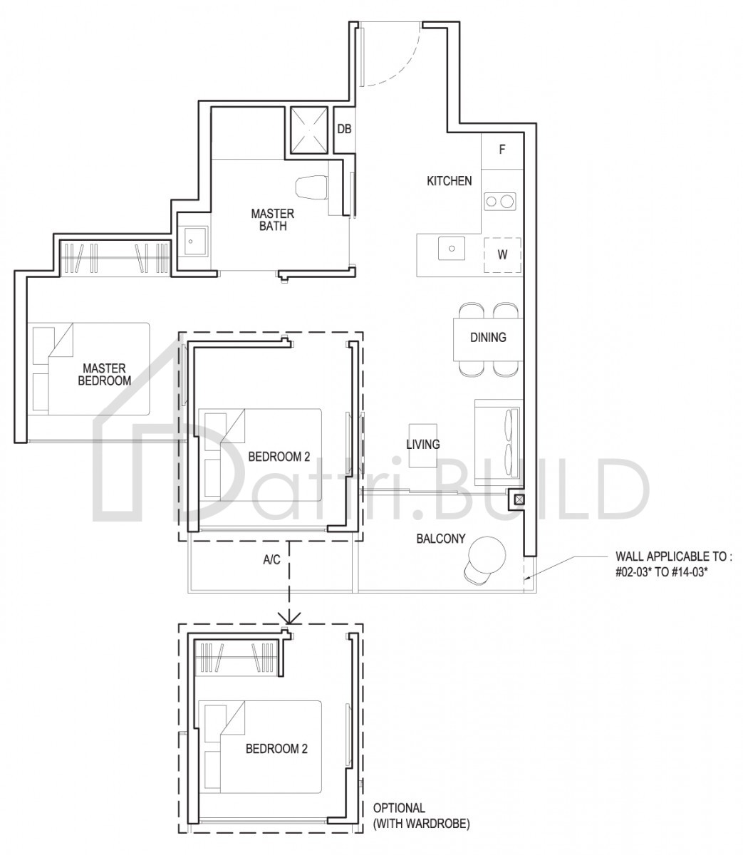 GRANDEUR PARK RESIDENCES 2c3 floorplan (watermarked)