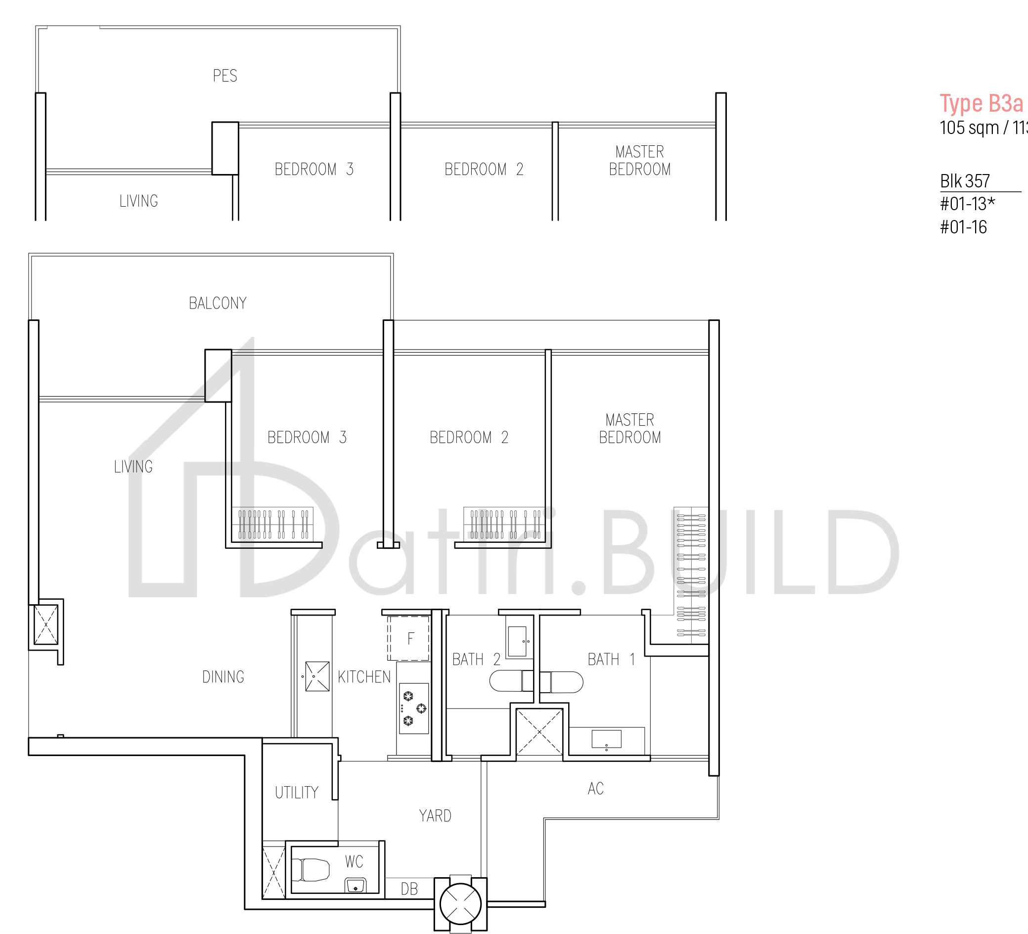 WANDERVALE B3a floorplan (watermarked)