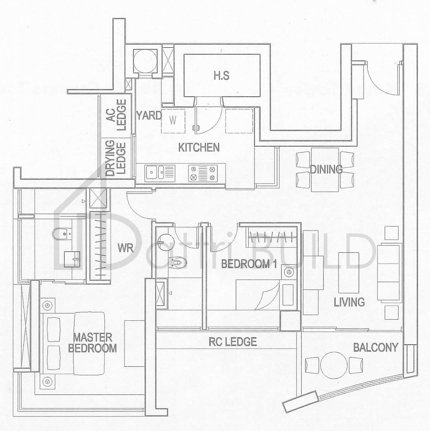 TWIN REGENCY A1 floorplan (watermarked)