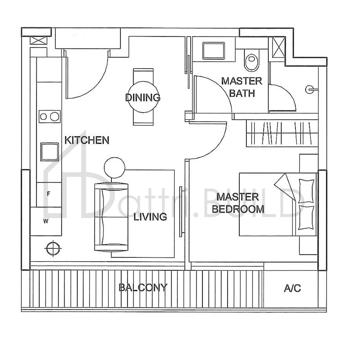 THE BOUTIQ A1 floorplan (watermarked)