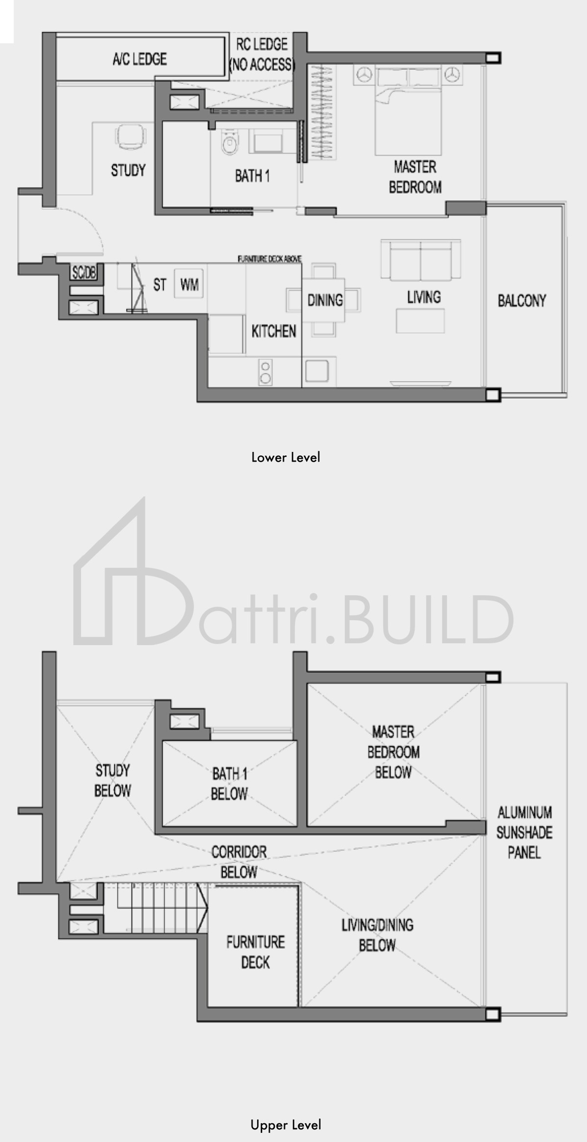 MARINE BLUE A1M floorplan (watermarked)