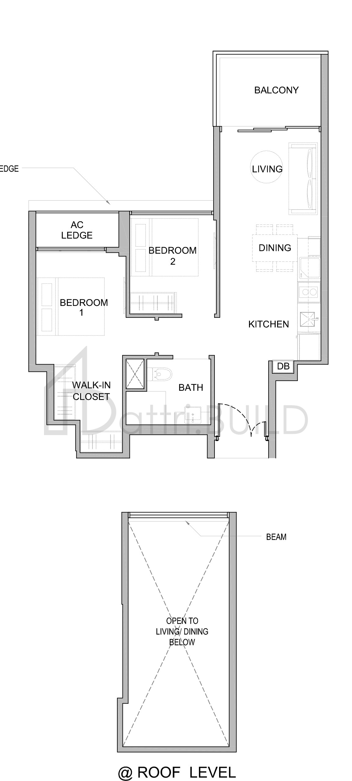 KINGSFORD WATERBAY B1a-PH floorplan (watermarked)