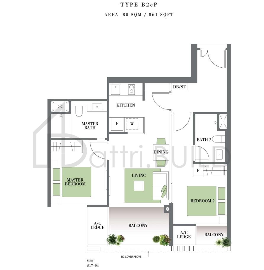 BOTANIQUE AT BARTLEY B2cP floorplan (watermarked)