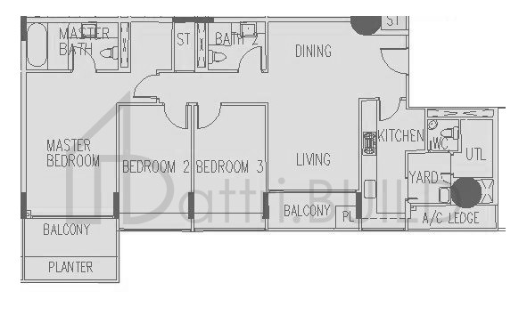 THE INTERLACE B3(143) floorplan (watermarked)
