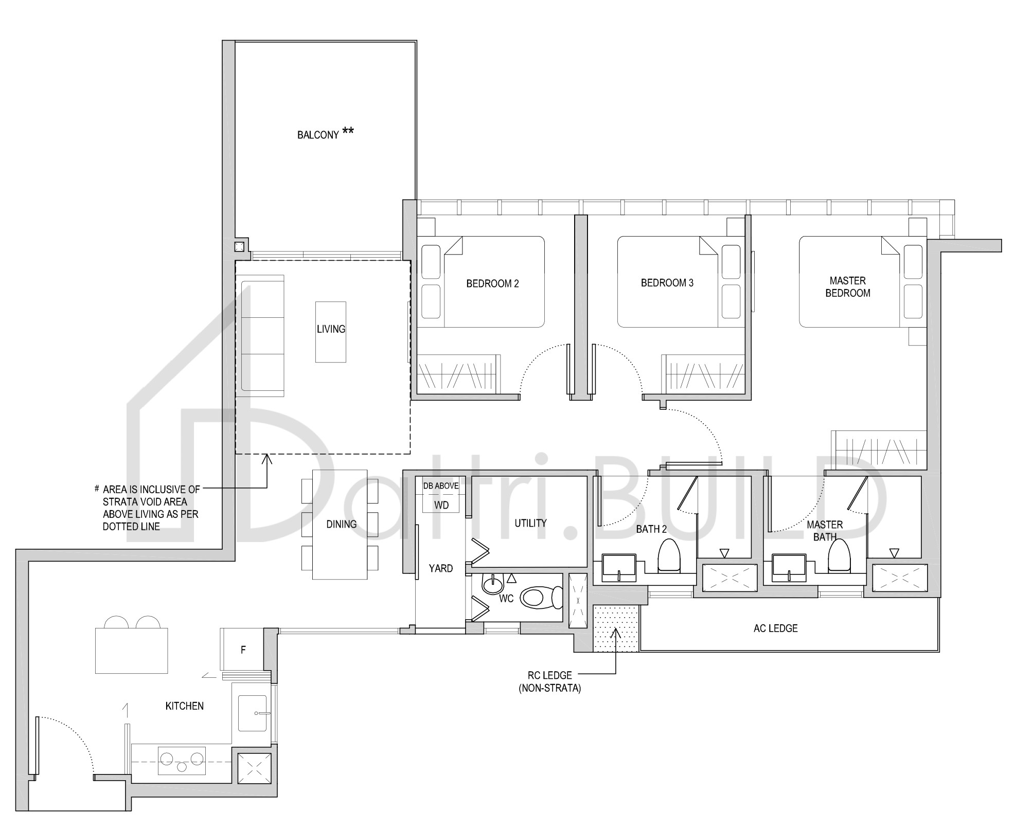 AFFINITY AT SERANGOON CD1(a)(h) floorplan (watermarked)