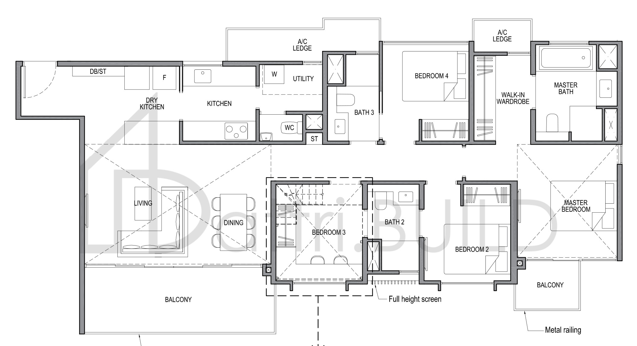 PARK COLONIAL 4D1-PH floorplan (watermarked)