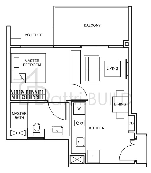 THE GLADES As3 floorplan (watermarked)