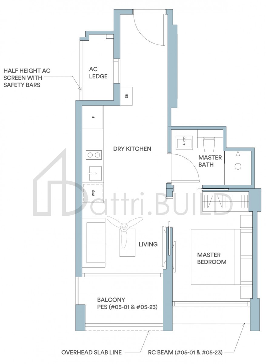 PARK PLACE RESIDENCES AT PLQ A1Pb floorplan (watermarked)