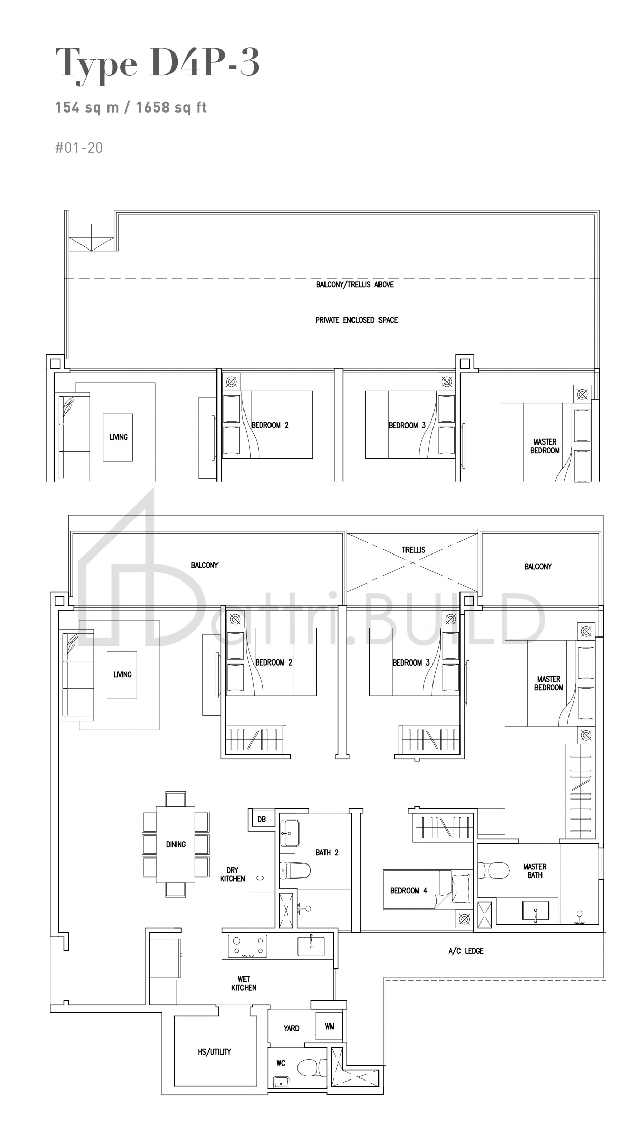 CITYLIFE@TAMPINES D4P-3 floorplan (watermarked)