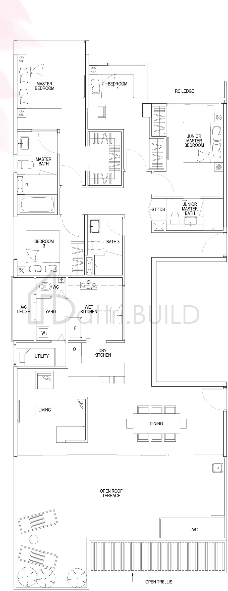 THE RAINFOREST SS1 floorplan (watermarked)