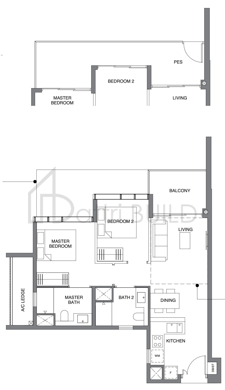 LEEDON GREEN B4-P floorplan (watermarked)