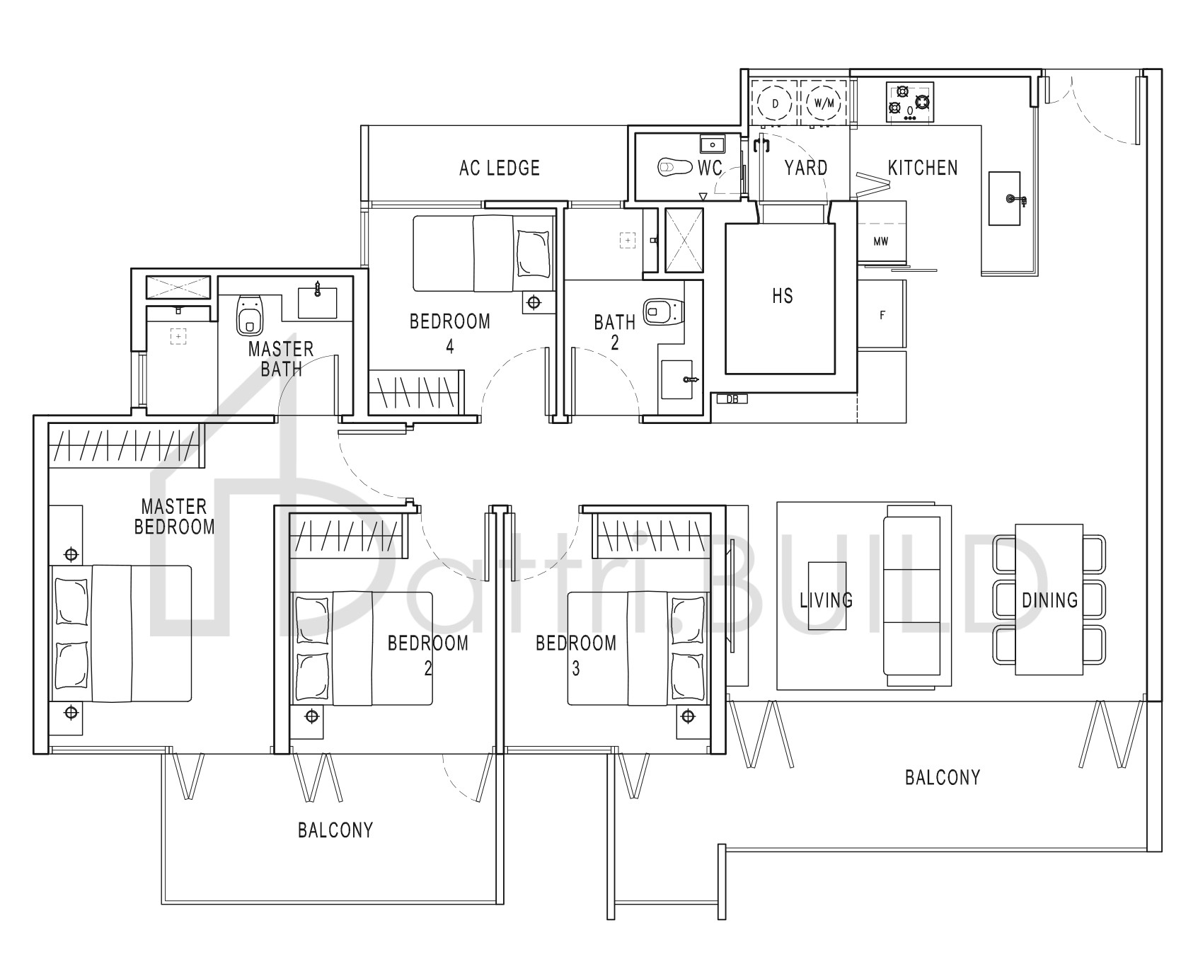 POLLEN & BLEU D (b1) floorplan (watermarked)