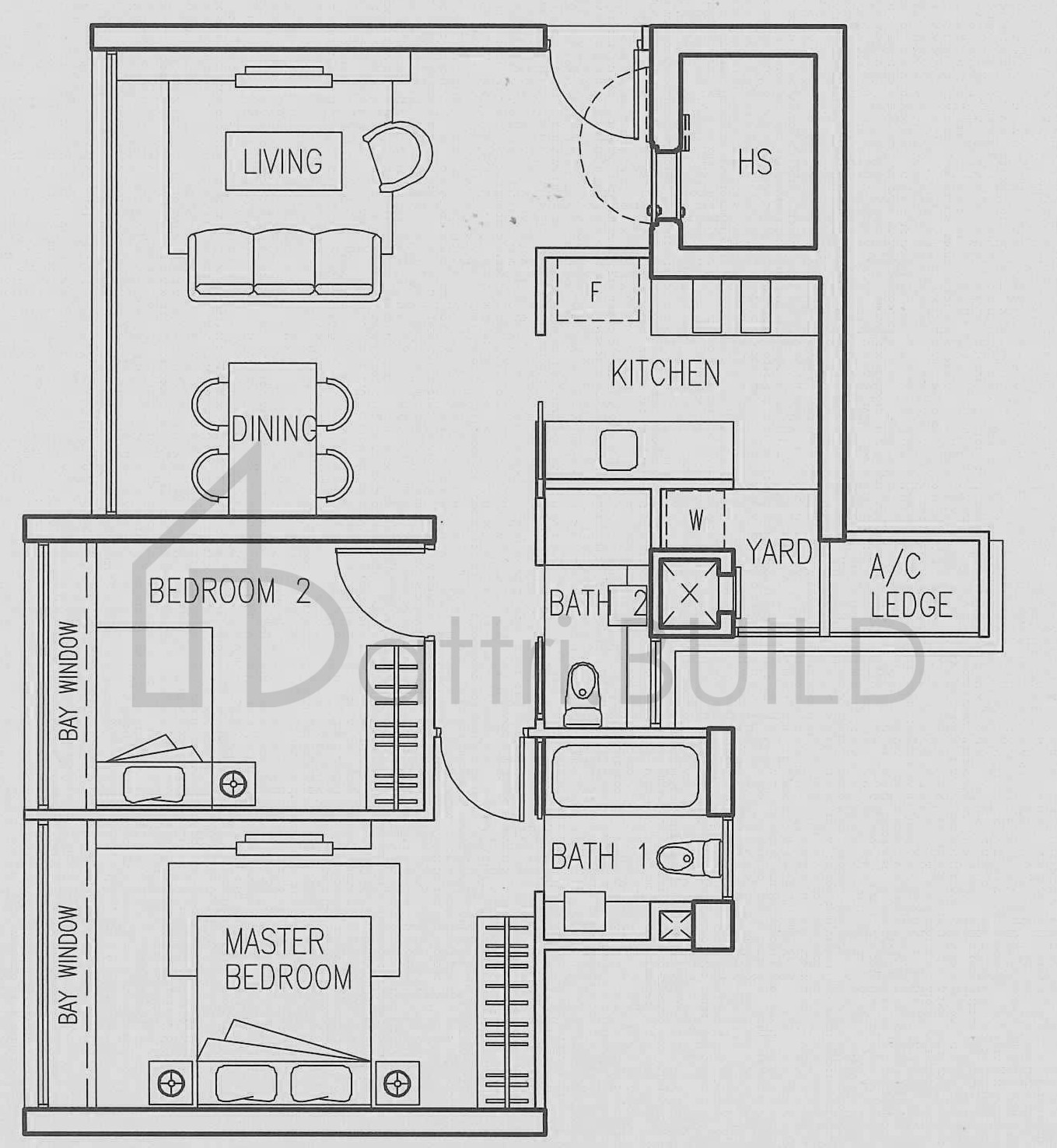PARK INFINIA AT WEE NAM B6 floorplan (watermarked)